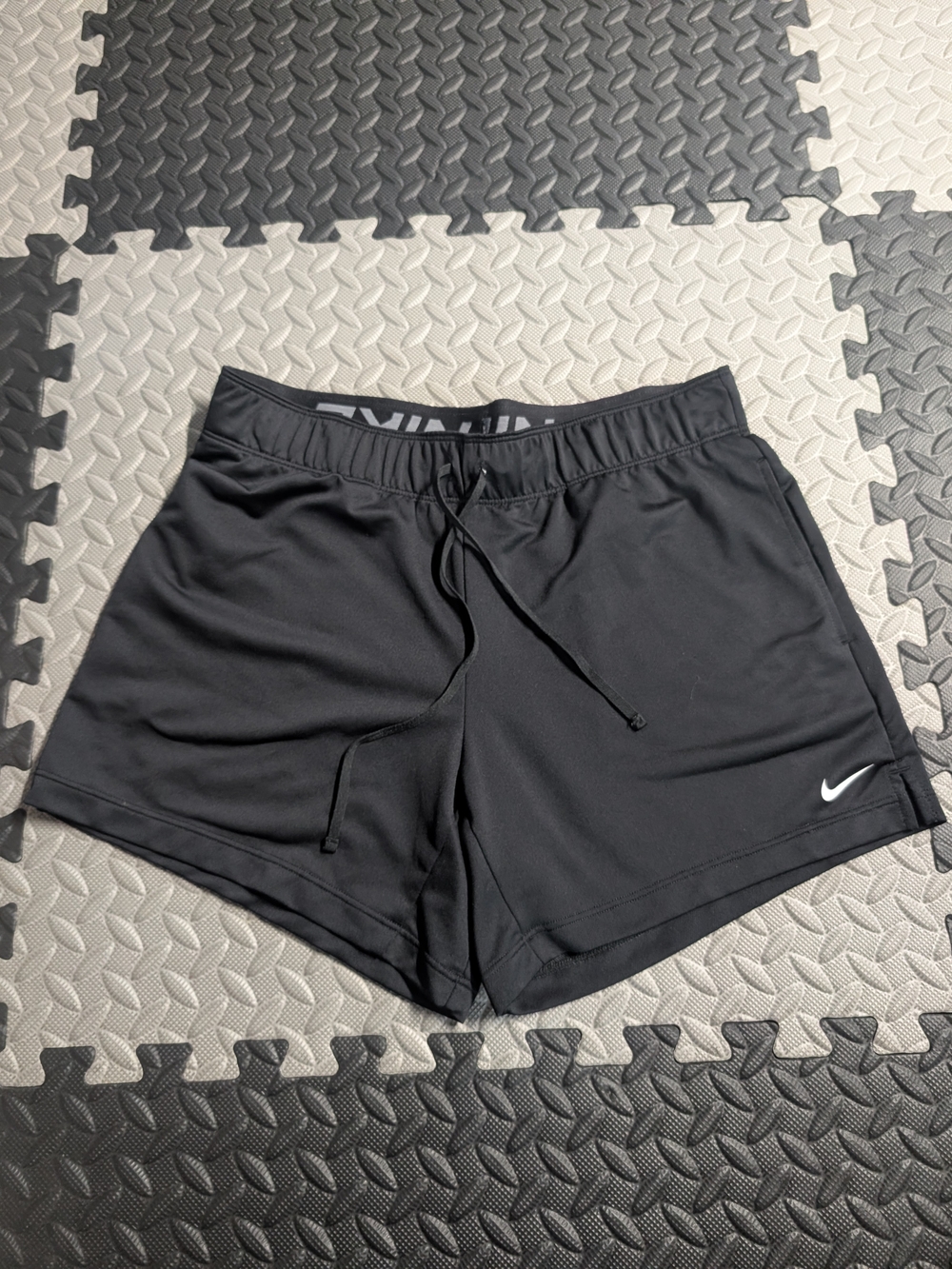 Nike Women's Black Dri-FIT Athletic Shorts